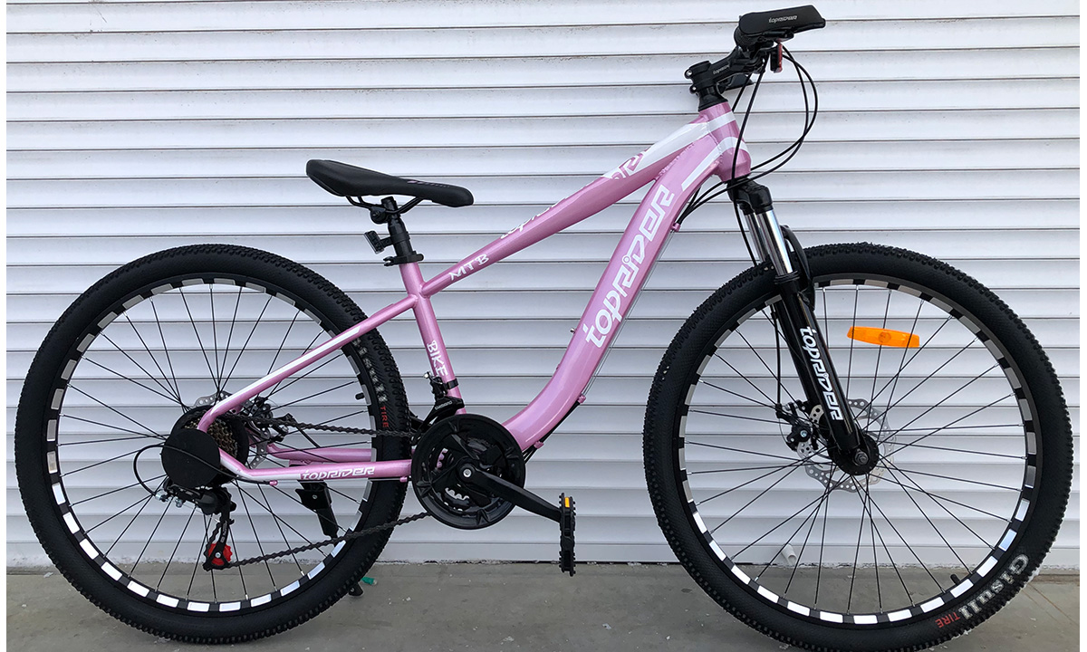 Фотография Велосипед горный TopRider 27,5" Trime TR550 2020 Розовый